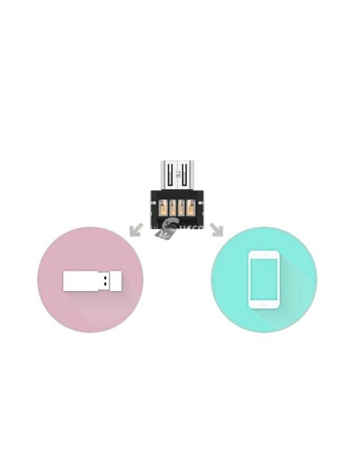 USB OTG adapter Android okostelefonok és táblagépek csatlakoztatásához