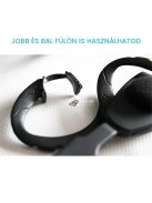 Bluetooth Vezeték Nélküli Fülhallgató Mikrofonnal - Ideális Zenehallgatáshoz és Hívásokhoz