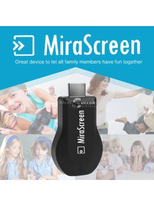 MiraScreen vezeték nélküli TV okosító streaming eszköz
