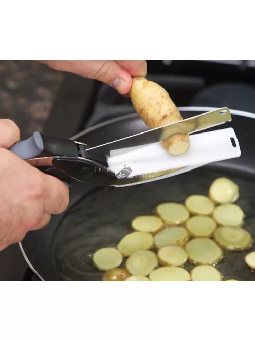 Zöldségvágó olló - Konyhai multifunkciós eszköz friss zöldségekhez