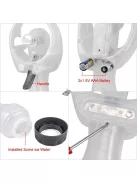 Hordozható Profi Hűsítő Ventilátorral és Állítható Teljesítménnyel