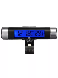  Autós digitális hőmérséklet, dátum és idő kijelző műszerfalra