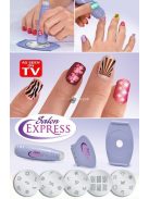 Körömnyomda, professzionális körömdíszítő szett kreatív mintákhoz