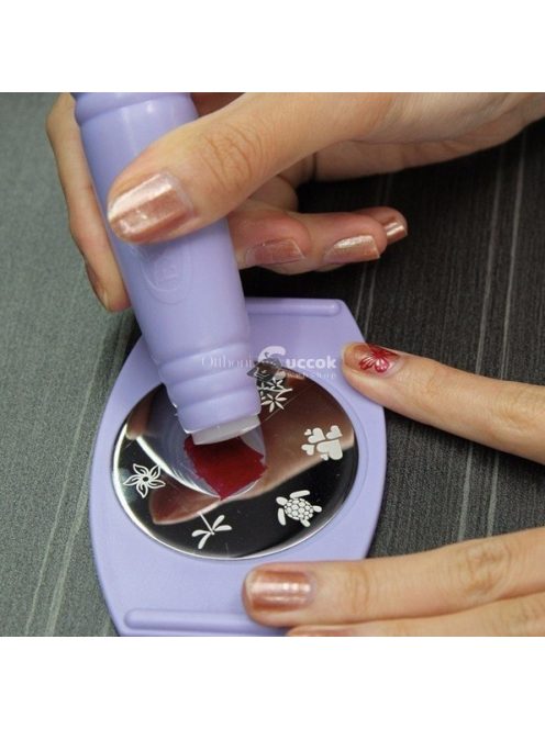 Körömnyomda, professzionális körömdíszítő szett kreatív mintákhoz