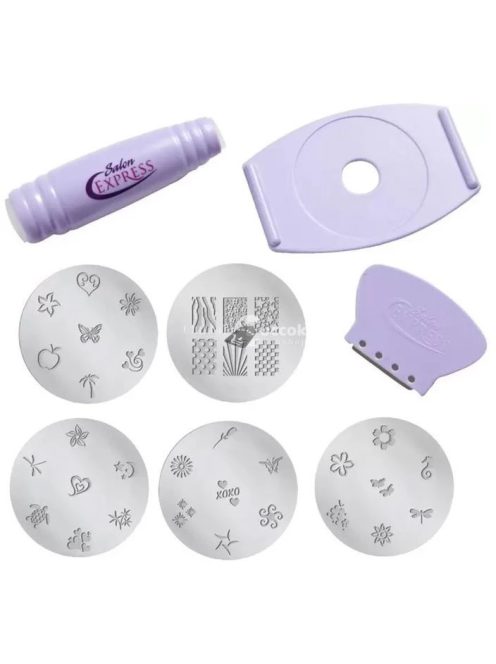 Körömnyomda, professzionális körömdíszítő szett kreatív mintákhoz