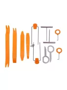 Autórádió kiszedő készlet - Professzionális eszközkészlet autóhifi eltávolításhoz és beszereléshez