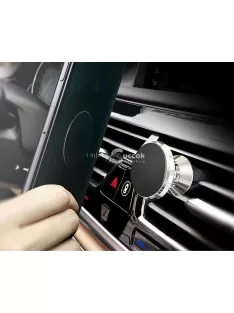   Exkluzív autós szellőzőbe helyezhető erős mágneses telefontartó kompatibilis okostelefonokhoz