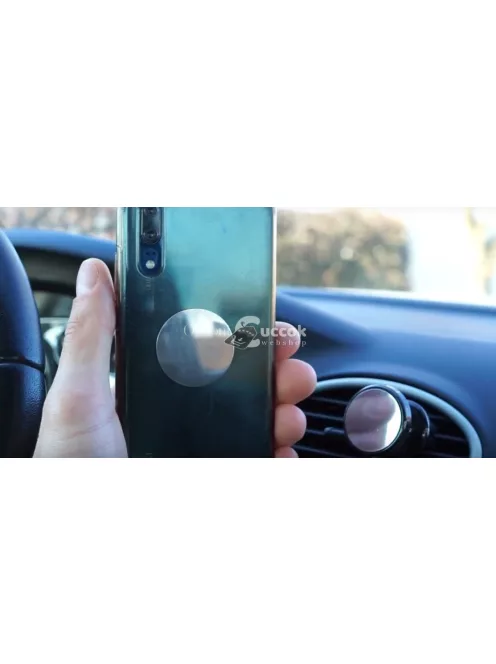 Exkluzív autós szellőzőbe helyezhető erős mágneses telefontartó kompatibilis okostelefonokhoz