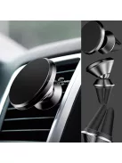 Exkluzív autós szellőzőbe helyezhető erős mágneses telefontartó kompatibilis okostelefonokhoz