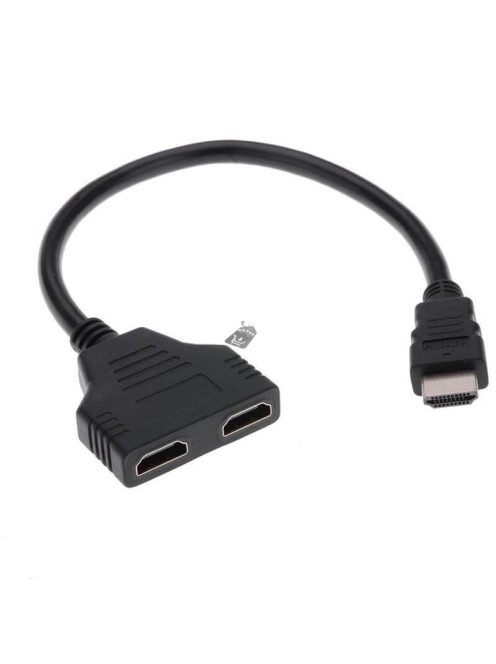 DUAL HDMI kábel HDMI elosztó - Ugyanaz a kép több kijelzőn