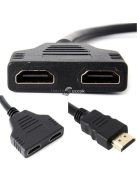 DUAL HDMI kábel HDMI elosztó - Ugyanaz a kép több kijelzőn