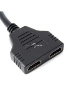 DUAL HDMI kábel HDMI elosztó - Ugyanaz a kép több kijelzőn