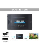 SCART HDMI Átalakító Adapter - Analóg-Digitális Jelátalakítás TV-hez és Monitorhoz