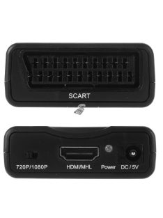   SCART HDMI Átalakító Adapter - Analóg-Digitális Jelátalakítás TV-hez és Monitorhoz