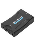 SCART HDMI Átalakító Adapter - Analóg-Digitális Jelátalakítás TV-hez és Monitorhoz