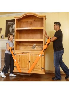   Bútorszállító heveder, költöztető pánt 2 db - nehéz bútorok és dobozok biztonságos mozgatásához