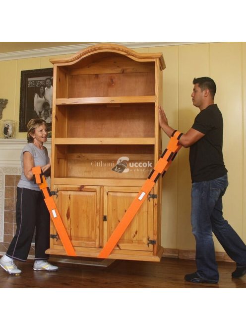 Bútorszállító heveder, költöztető pánt 2 db - nehéz bútorok és dobozok biztonságos mozgatásához