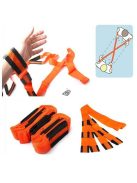 Bútorszállító heveder, költöztető pánt 2 db - nehéz bútorok és dobozok biztonságos mozgatásához