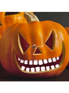   Halloween-i töklámpás dekorációs fogkészlet - 18 fog / csomag