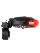 Kerékpár és bicikli lézeres hátsó lámpa biztonságos éjszakai közlekedéshez