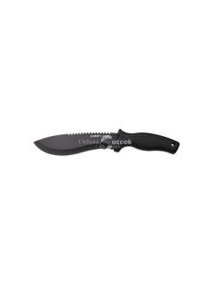   EXTOL PREMIUM vadász- és túrakés, 2CR13 rozsdamentes acél penge, ergonomikus műanyag nyéllel, tartós nylon tokkal, teljes/penge hossz: 290mm/170mm
