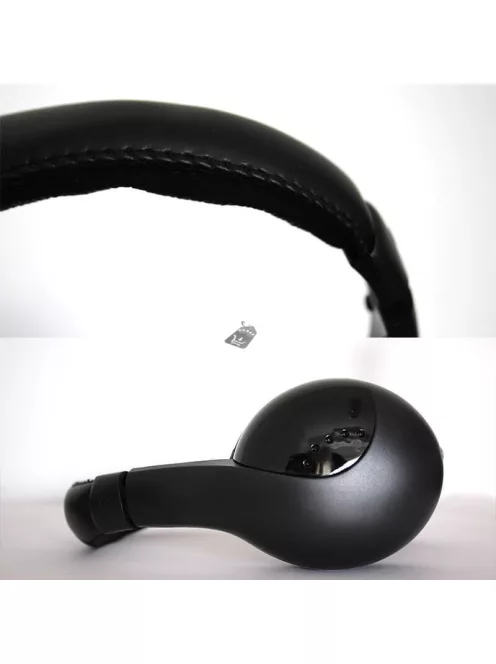 Vezeték nélküli fülhallgató és mikrofonos fejhallgató zenehallgatáshoz és telefonáláshoz