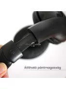 Vezeték nélküli fülhallgató és mikrofonos fejhallgató zenehallgatáshoz és telefonáláshoz