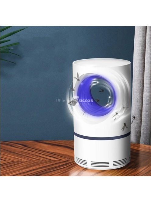 Elektromos Szúnyogcsapda LED-es Éjjeli Fénnyel, Hatékony Rovarirtó Beltéri Használatra