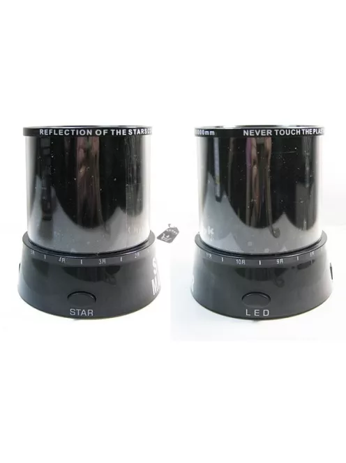 Gyerek Éjjeli Hangulatlámpa Csillagos Égbolt Kivetítővel