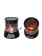 Gyerek Éjjeli Hangulatlámpa Csillagos Égbolt Kivetítővel