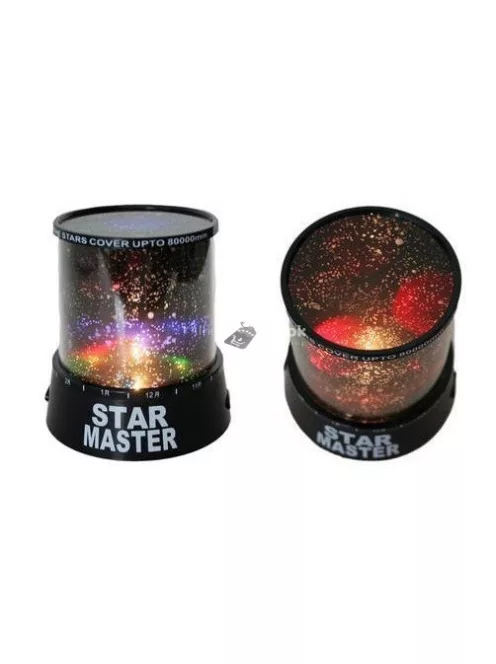 Gyerek Éjjeli Hangulatlámpa Csillagos Égbolt Kivetítővel