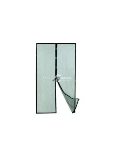   Magic Mesh mágneses ajtószúnyogháló 100 x 210 cm Fekete kültéri használatra