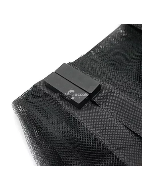 Magic Mesh mágneses ajtószúnyogháló 100 x 210 cm Fekete kültéri használatra