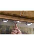Nyomógombos mini LED lámpa 2db - Kompakt és hordozható világítási megoldás