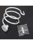 Hajszárító tartó falra szerelhető praktikus tárolómegoldás