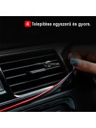 Autós dekorcsík - 5 méter, rugalmas díszítő szalag külső és belső felületekhez