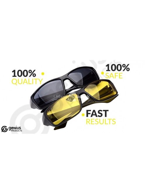 Vezetési szemüveg készlet 2 db (éjszakai és nappali használatra)