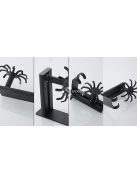 Falra szerelhető kampós konyhai rendszerező tároló rendszer