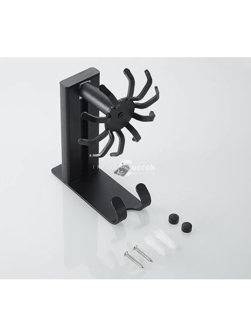 Falra szerelhető kampós konyhai rendszerező tároló rendszer