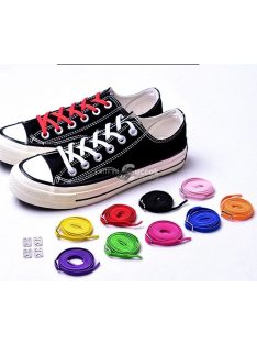   Kötésmentes cipőfűző fekete – gyors és egyszerű használat sportcipőkhöz és hétköznapi lábbelikhez