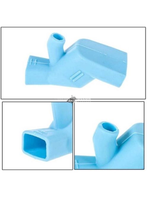 Szilikon adapter, hosszabbító csaphoz Kék - Univerzális csatlakozó fürdőszobai és kerti használatra