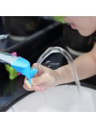 Szilikon adapter, hosszabbító csaphoz Kék - Univerzális csatlakozó fürdőszobai és kerti használatra