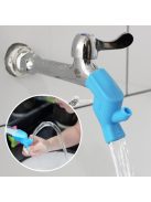 Szilikon adapter, hosszabbító csaphoz Kék - Univerzális csatlakozó fürdőszobai és kerti használatra