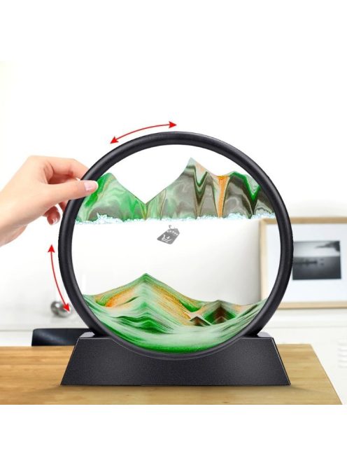 Homokóra dekoráció - Elegáns időmérő dísztárgy otthoni vagy irodai használatra