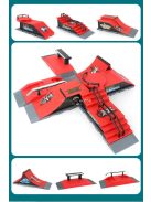 Ujj gördeszkapark rámpa - Mini Skatepark Ujjgördeszkához