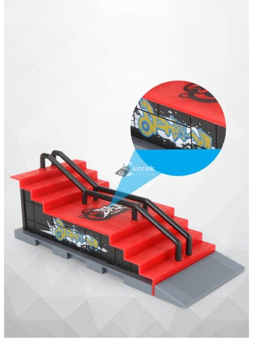 Ujj gördeszkapark rámpa - Mini Skatepark Ujjgördeszkához