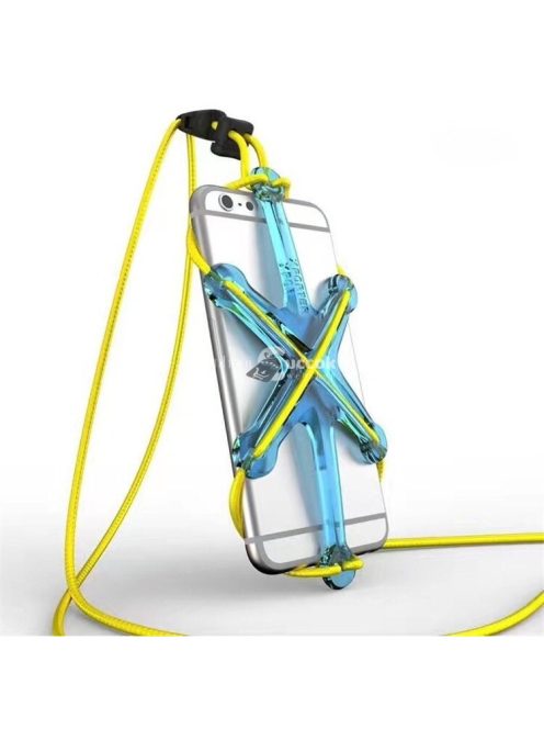 Rugalmas Elasztikus Telefontartó Sportoláshoz - Fekete Színű Kiegészítő