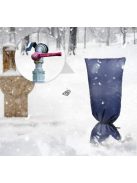 Fekete Kerti Csapra Húzható Fagyvédő Huzat