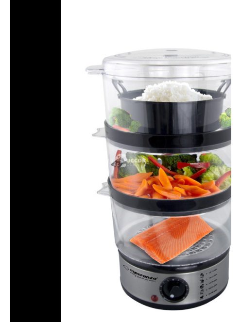 Esperanza - Hatékony Elektromos Ételpárológép Egészséges Főzéshez