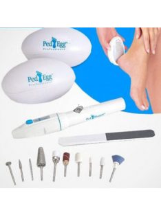   18 darabos professzionális pedikűr-manikűr készlet otthoni és szalonhasználatra